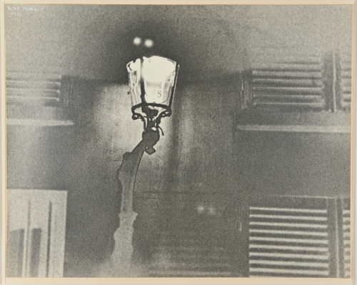 Bec de gaz, rue de la Chaise (Gaslight, Rue de la Chaise)