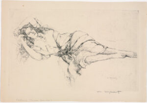 Reclining (Theresa Bernstein)