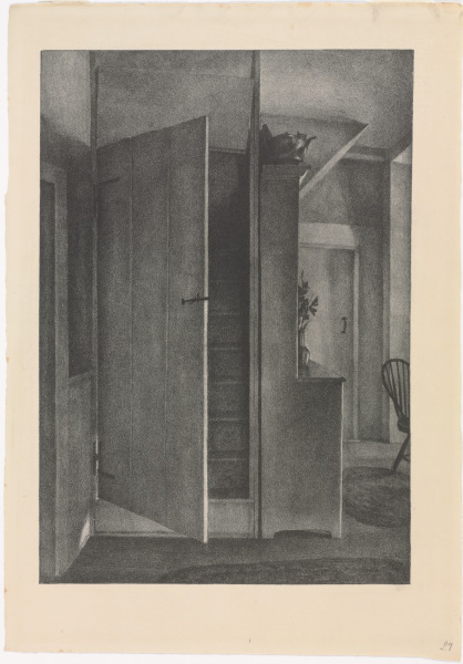 KITCHEN STAIRS AT SEVEN HEARTHS