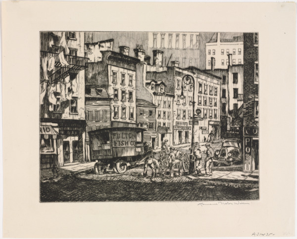 PECK'S SLIP, NEW YORK CITY