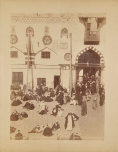 Courtyard of the Mosque el-Azhar: Gathering of Theologians