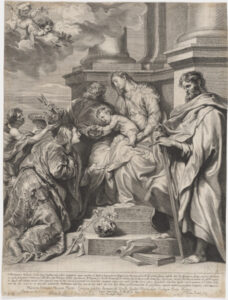 St. Rosalia Crowned by the Child Jesus