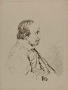 Profile Portrait of a Man