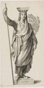 Plate 3 from the series “Diverses figures hiéroglyphiques peintes par Raphael d’Urbin dans une des salles du Vatican à Rome”