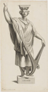 Plate 10 from the series “Diverses figures hiéroglyphiques peintes par Raphael d’Urbin dans une des salles du Vatican à Rome”