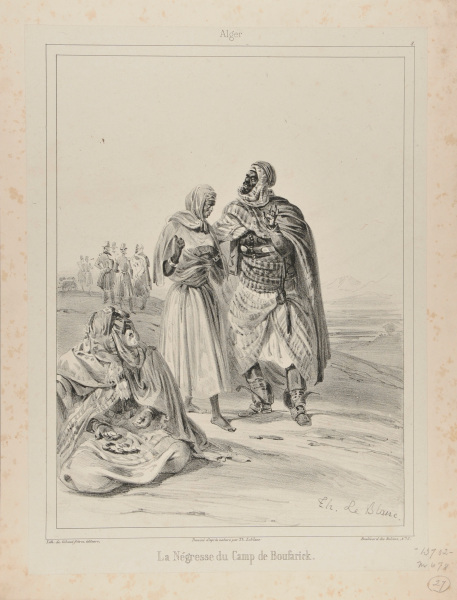 LA NÉGRESSE DU CAMP DE BOUFARICK