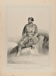 Capitaine Egyptien de l’armée d’Hibrahim Pacha