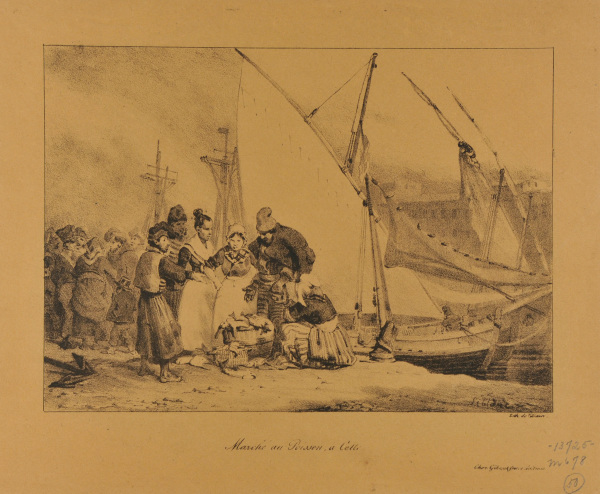 MARCHÉ AU POISSON À CELLE