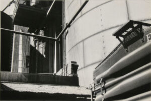 Grain Elevator in Freight Yard