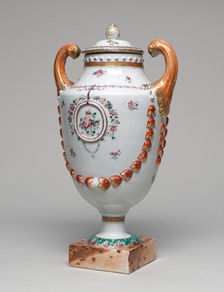 Pistol-Handled Covered Urn - Image 5