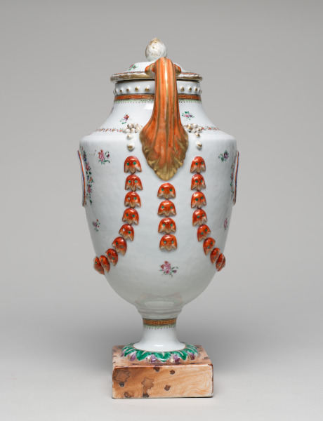 Pistol-Handled Covered Urn - Image 2