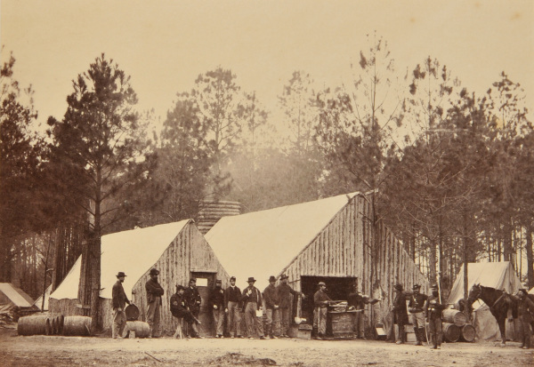 Commissary Department Headquarters Army of the Potomac, February 1864. No. 61 from Gardner’s Photographic Sketch Book of the War - Image 4