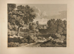 Landscape with Two Men Conversing in Foreground