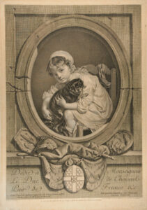 La petite fille au chien