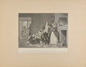 Washington’s First Interview with Mrs. Curtis Afterwards Mrs. Washington