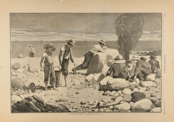 Sea-Side Sketches – A Clam Bake - Image 2