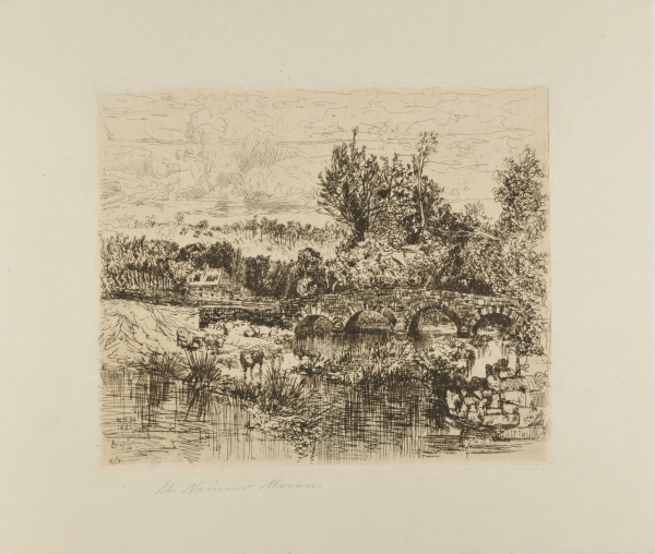 A COUNTRY BRIDGE, EASTON, PA