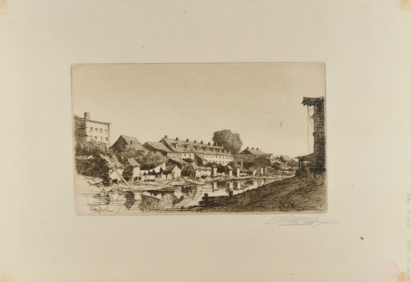 On the Canal, Trenton, N.J.