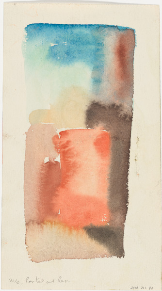 Embrace (Recto); Abstract Composition Study (Verso) - Image 3
