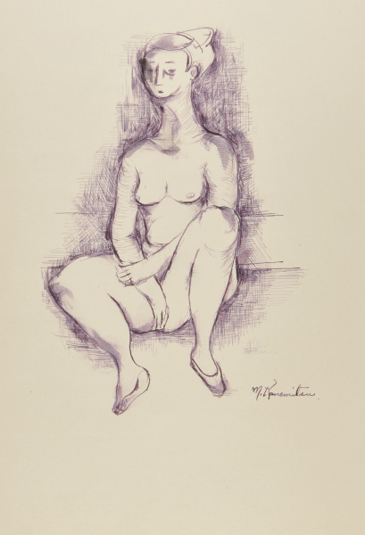 Seated Nude Woman - Image 2