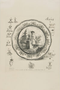 Sevres Plate in the Collection of Robert Hoe, Jr.