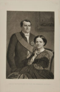 Prince Napoleon and His Wife the Princess Clotilde