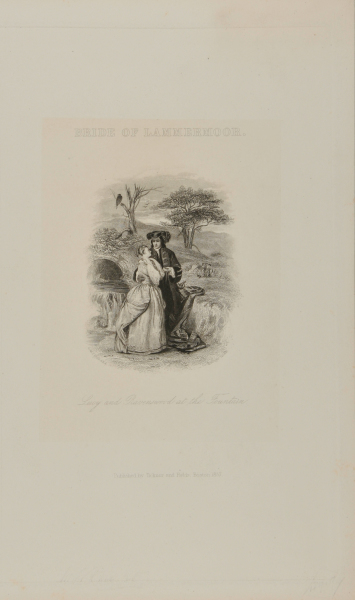 Lucy and Ravenswood at the Fountain