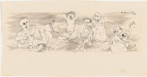 Group of People in Various Poses