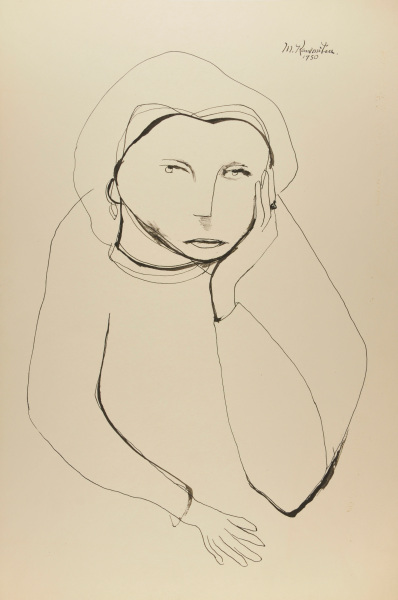 Woman Holding Up Her Head - Image 2