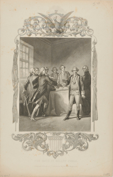 THE OATH AT VALLEY FORGE