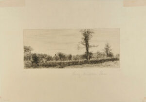 Landscape with Large Elm in Foreground