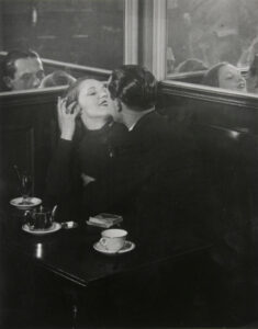 Lovers in a Small Café near the Place d’Italie