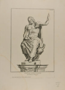 Statua di Giove Tonante. / Nel Palazzo Verospi.