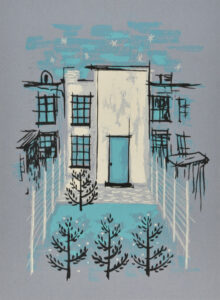 Garden Behind Row House