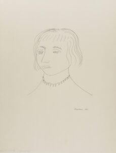 Woman Wearing a Necklace