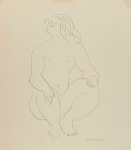 Seated Nude Woman