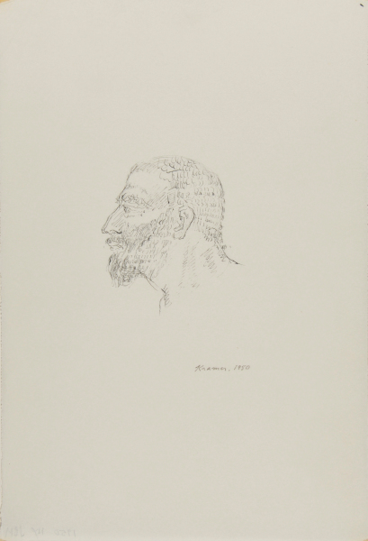 MAN IN PROFILE
