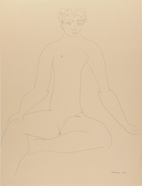 SEATED NUDE