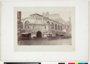 Halle à la viande, de la rue de la Tonnellerie