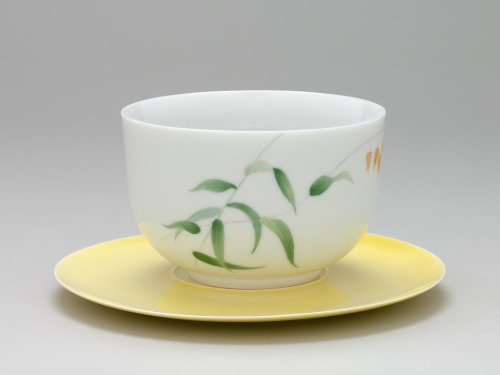 Teabowl Decorated with River Oats - Image 2