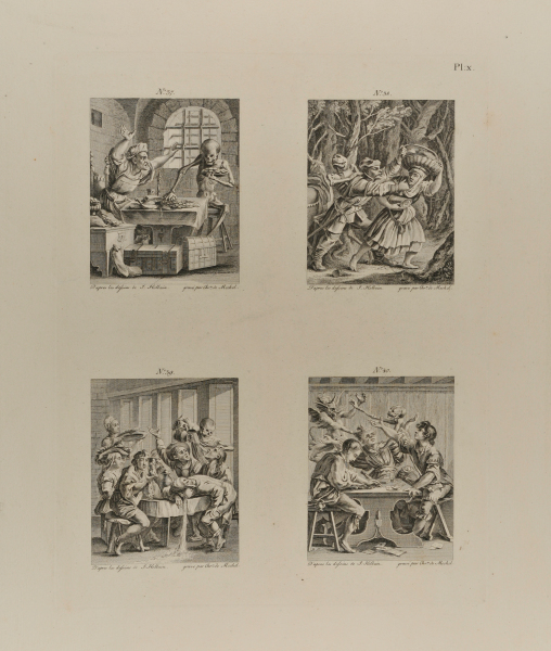 Plate X from the series “Le Triomphe de la mort”