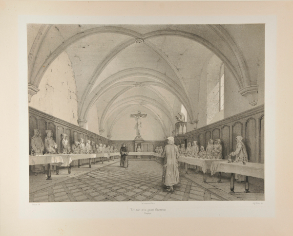 Réfectoire de la grande Chartreuse