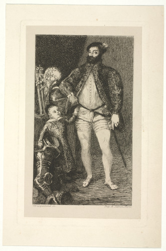 Le Duc d’Urbin et son Fils