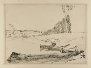 Bachots au bord de la Seine