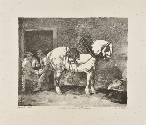 Cheval que l’on ferre