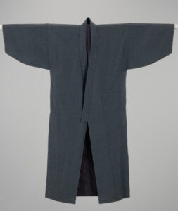 Western Man’s Gray-blue Kimono