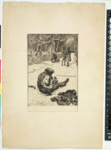 From the series “Renée Mauperin: Ten Illustrations to the Novel by Edmond and Jules de Goncourt”