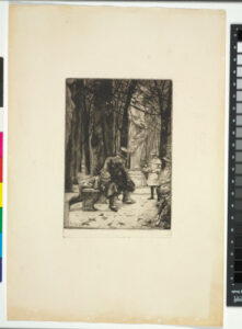 From the series “Renée Mauperin: Ten Illustrations to the Novel by Edmond and Jules de Goncourt”