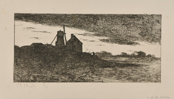 Le Crotoy, croquis de paysage