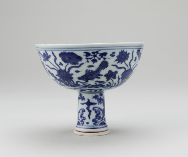 Stem Cup with Symbolic Aquatic Motif - Image 5